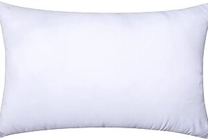 MIULEE Throw Pillow Insert Premium Pillow Stuffer Sham Recta