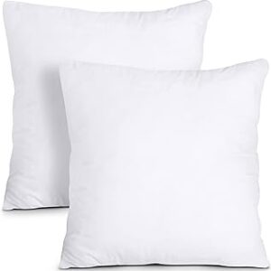 Utopia Bedding Throw Pillows Insert (Pack of 2, White) – 18