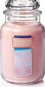 Yankee Candle Pink Sands Scented, Classic 22oz Large Jar Sin