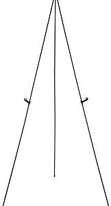 Amazon Basics Easel Stand, Instant Floor Poster, Lightweight